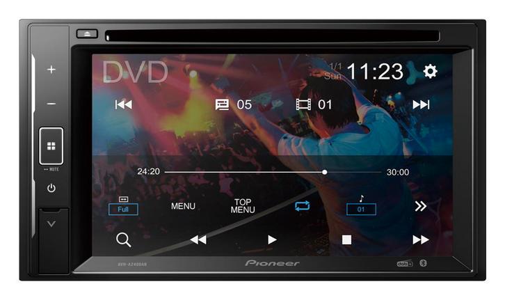 Pioneer AVH-A240BT DVD USB Bluetooth, Auto diversen, Autoradio's, Nieuw, Ophalen of Verzenden