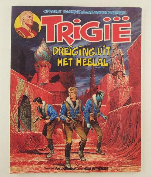 Lawrence, Don - Trigie / Dreiging uit het heelal, Boeken, Stripboeken, Gelezen, Eén stripboek, Verzenden