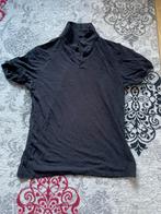 Zwart Polo Shirt - Heren Maat M, Kleding | Heren, Polo's, Ophalen of Verzenden, Zo goed als nieuw, Maat 48/50 (M), Zwart