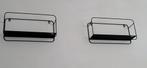 45x19x11 cm 2 metalen wandrekjes, Ophalen, Zo goed als nieuw, Minder dan 150 cm, Minder dan 100 cm