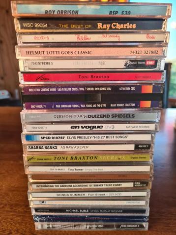 20x CD's o.a. Ray Charles, Phil Collins, Elvis – nette staat beschikbaar voor biedingen