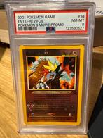 Pokemon Entei Rev Foil PSA 8, Hobby en Vrije tijd, Verzamelkaartspellen | Pokémon, Ophalen of Verzenden, Zo goed als nieuw