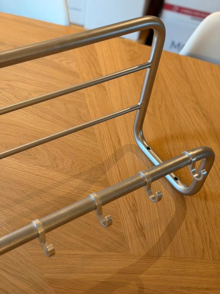 Kapstok Dutch Originals Gispen 1012 kleur chroom 75x30x23cm, Huis en Inrichting, Woonaccessoires | Kapstokken, Zo goed als nieuw