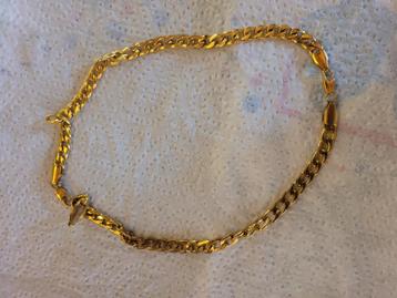 Ketting 40 cm. lang (deelbaar in 2 x 20 cm.) 25 gram. beschikbaar voor biedingen