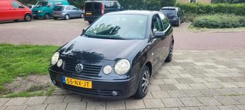 Volkswagen Polo 1.4 55KW 2004 Zwart inruil mogelijk  beschikbaar voor biedingen