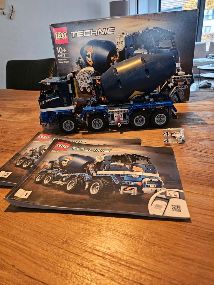 LEGO Technic 42112 Betonmixer - Complete Set, Kinderen en Baby's, Speelgoed | Duplo en Lego, Zo goed als nieuw, Lego, Complete set