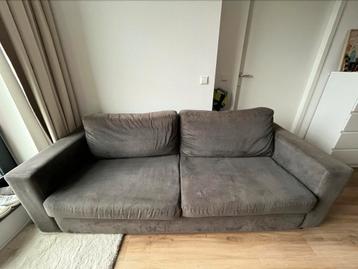 Dark grey sofa