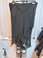 Elegante zwarte rok met asymmetrische zoom. Joseph Ribkoff, Zwart, Maat 46/48 (XL) of groter, Joseph Ribkoff, Ophalen of Verzenden