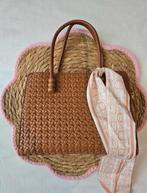 Nieuwe bruine tas met sjaal, Sieraden, Tassen en Uiterlijk, Tassen | Damestassen, Verzenden, Nieuw, Bruin, Handtas
