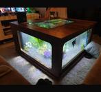 Aquarium tafel (salontafel), Ophalen