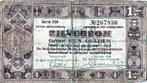 Oude Zilverbon, Verzenden, 1 gulden, Los biljet