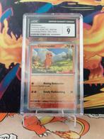 CGC 9 Charmander - Mew 151 - GameStop Promo, Ophalen of Verzenden, Nieuw, Losse kaart, Foil