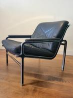 Mid Century Modern fauteuil van André Vandenbeuck 1960, Huis en Inrichting, Fauteuils, Ophalen, Gebruikt, 75 tot 100 cm, Metaal