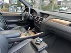 BMW X3 xDrive20i High Executive leer panodak navi airco/ecc, Auto's, Euro 5, Gebruikt, Zwart, 4 cilinders