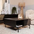 Salontafel madison black starfurn, Zo goed als nieuw, Minder dan 50 cm, Rechthoekig, 50 tot 100 cm