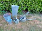 Partij zink gieters en emmers, Antiek en Kunst, Curiosa en Brocante, Ophalen