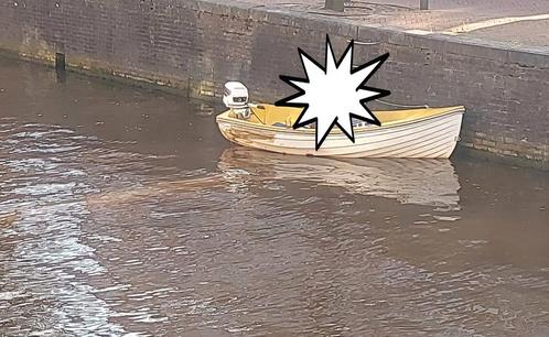 Gele polyester boot., Watersport en Boten, Bootonderdelen, Zo goed als nieuw, Ophalen of Verzenden