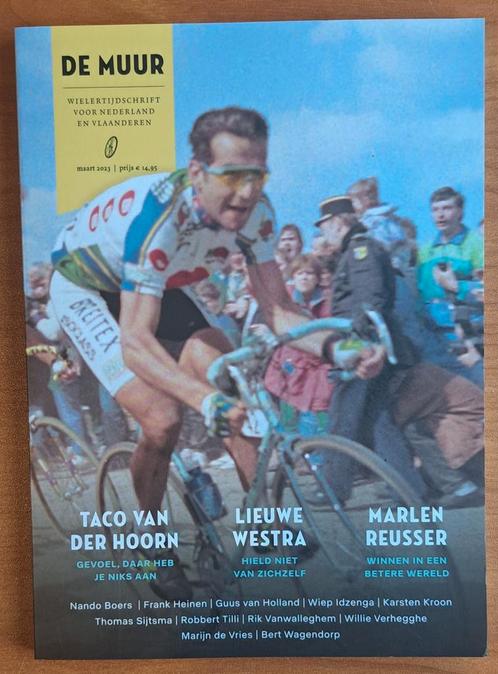 De muur 80 - maart 2023 - wielerliefhebbers, Boeken, Sportboeken, Nieuw, Lopen en Fietsen, Ophalen of Verzenden