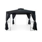 Tuinpaviljoen 3x3m Antraciet, Zilverzand of Taupe Graciosa, Tuin en Terras, Partytenten, Minder dan 4 meter, Nieuw, Paviljoen