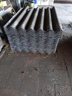Golfplaten, Doe-het-zelf en Verbouw, Dakpannen en Dakbedekking, Ophalen, Zwart, Zo goed als nieuw, 15 m² of meer