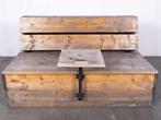 Terrasbank hout 155cm (8 stuks), Ophalen of Verzenden, Gebruikt, Hout
