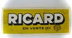Handgeschilderd metalen Frans bord Ricard/vintage/reclame, Verzamelen, Merken en Reclamevoorwerpen, Ophalen of Verzenden, Zo goed als nieuw