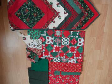 Pakket kerst stofjes beschikbaar voor biedingen