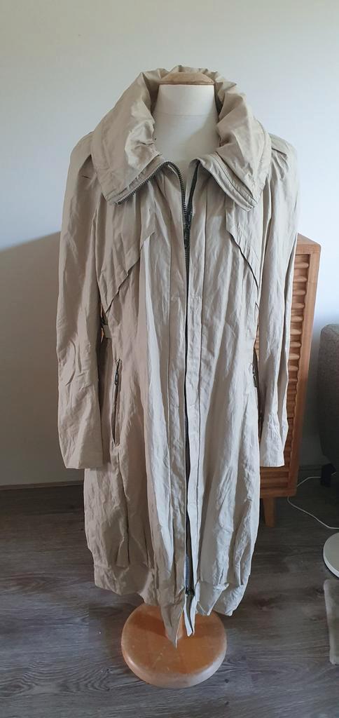 Creenstone Beige Jas Maat 42, Kleding | Dames, Jassen | Zomer, Zo goed als nieuw, Maat 42/44 (L), Beige, Ophalen of Verzenden