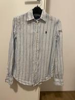 Polo Ralph Lauren linnen blouse, maat XS, Ophalen of Verzenden, Zo goed als nieuw, Maat 34 (XS) of kleiner, Blauw