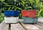 ACTIE JAPANSE BONSAI SCHALEN BIJ AFHALEN !!!, Tuin en Terras, Bloempotten, Ophalen, Zo goed als nieuw, Minder dan 25 cm, Aardewerk