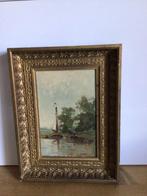 Antiek Olieverf schilderij Hollandse School rond 1900, Antiek en Kunst, Ophalen