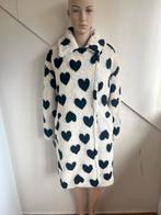 Rinascimento mantel jas NIEUW maat xs s m wit zwart hartjes, Ophalen of Verzenden, Nieuw, Maat 36 (S), Wit