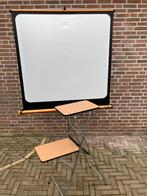 Projectiescherm en projectietafel, Audio, Tv en Foto, Ophalen, Handmatig, Zo goed als nieuw