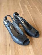 G-Star leren peeptoe pumps maat 41, Pumps, Zwart, Ophalen of Verzenden, G-STAR RAW