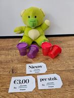 Tupperware nieuw ronde pillendoosjes medicijnpotjes gekleurd, Ophalen of Verzenden, Nieuw, Rood, Bak of Kom