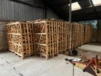 Eiken Haardhout Ovengedroogd - Pallet Gestapeld 1,8 m3, Minder dan 3 m³, Ophalen of Verzenden, Eikenhout, Blokken