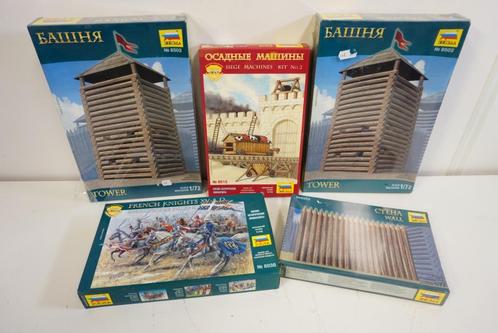 Zvezda Middeleeuwse Modelbouwset – 1/72 Figuren en Gebouwen, Hobby en Vrije tijd, Modelbouw | Figuren en Diorama's, Nieuw, Diorama