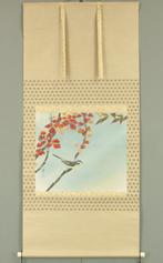 Japanse Scroll Rolschildering met orignele doos (tomobako), Ophalen of Verzenden