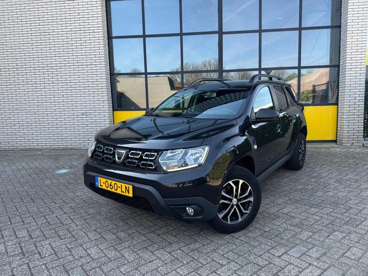 Dacia Duster 125PK Black Edition, 4 seizoenenbanden, Airco,, Auto's, Dacia, Bedrijf, Te koop, Duster, ABS, Achteruitrijcamera
