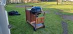 Barbecue verrijdbaar, Tuin en Terras, Buitenkeukens, Ophalen, Zo goed als nieuw, Houtskool