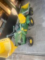 Kinder Tractor met Aanhanger, Kinderen en Baby's, Speelgoed | Buiten | Voertuigen en Loopfietsen, Ophalen, Gebruikt, Trapvoertuig