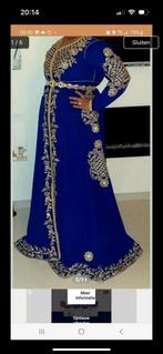 Kaftan/marokaanse jurk, Kleding | Dames, Blauw, Maat 46/48 (XL) of groter, Ophalen of Verzenden, Zo goed als nieuw