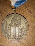 Medaille Geervliet 600 jaar stadsrechten., Verzamelen, Overige Verzamelen, Gebruikt, Ophalen of Verzenden