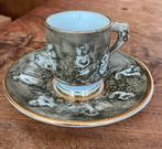 Prachtig vintage espresso kopje van R. Capodimonte Italy MAS, Antiek en Kunst, Antiek | Servies los, Ophalen of Verzenden