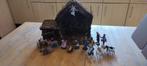 Kerststal met beeldjes, Diversen, Ophalen of Verzenden, Gebruikt