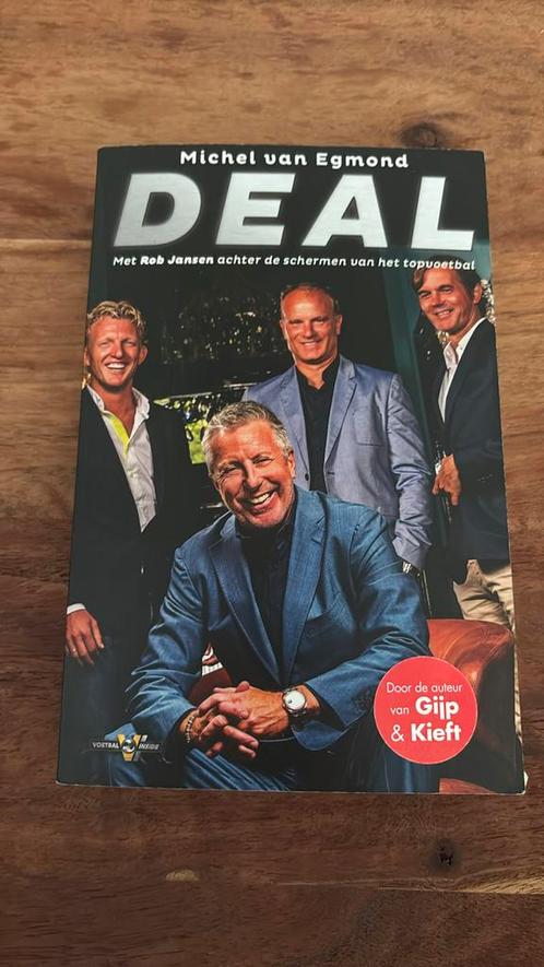 Michel van Egmond - Deal, Boeken, Sportboeken, Gelezen, Balsport, Ophalen of Verzenden