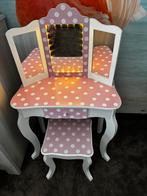 Meisjes kaptafel, Kinderen en Baby's, Kinderkamer | Tafels en Stoelen, Ophalen, Zo goed als nieuw, Stoel(en)