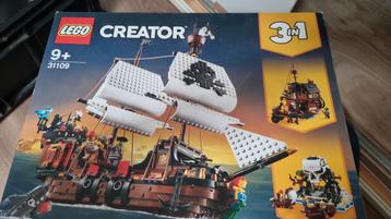 LEGO Creator 31109 Piratenschip - Compleet! beschikbaar voor biedingen
