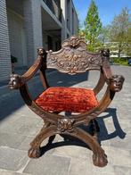 Antieke Dagobert stoel, Antiek en Kunst, Ophalen