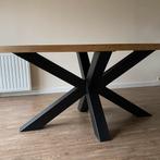 Te koop: eiken eethoektafel, Huis en Inrichting, Tafels | Eettafels, Ophalen, Gebruikt, 100 tot 150 cm, Eikenhout